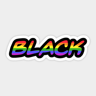 Black Pride Sticker